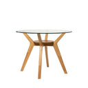 Mesa SABRINE Redonda Cristal | MB Mobles
