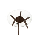 Mesa SABRINE Redonda Cristal | MB Mobles