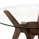 Mesa SABRINE Redonda Cristal | MB Mobles