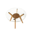Mesa SABRINE Redonda Cristal | MB Mobles