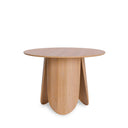 Mesa FATIMA 120 Redonda Fija Roble | MB Mobles