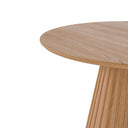 Mesa NAYLA Redonda Fija Roble | MB Mobles