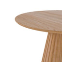 Mesa NAYLA Redonda Fija Roble | MB Mobles