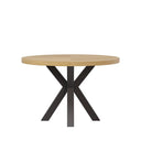 Mesa BEVERLY Redonda Fija Roble | MB Mobles