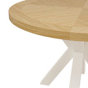 Mesa BEVERLY Redonda Fija Roble | MB Mobles