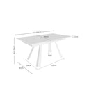 Mesa JUDY Extensible Porcelánica | MB Mobles