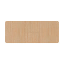 Mesa GLADYS Rectangular Extensible Roble/Negro | MB Mobles