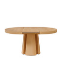 Mesa MARCELLA 120 Redonda Extensible Roble | MB Mobles