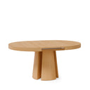 Mesa MARCELLA 120 Redonda Extensible Roble | MB Mobles