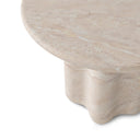 Mesa MICHELLE Redonda Travertino | MB Mobles