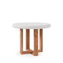 Mesa VIOLETTE Redonda Fija Cemento | MB Mobles