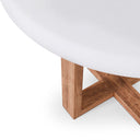 Mesa VIOLETTE Redonda Fija Cemento | MB Mobles