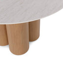 Mesa TRACY 120 Redonda Travertino | MB Mobles