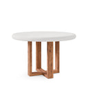 Mesa VIOLETTE Redonda Fija Cemento | MB Mobles