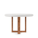 Mesa VIOLETTE Redonda Fija Cemento | MB Mobles