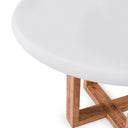 Mesa VIOLETTE Redonda Fija Cemento | MB Mobles