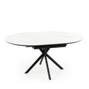 Mesa SUVI Redonda Extensible Porcelánica | MB Mobles