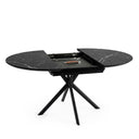 Mesa SUVI Redonda Extensible Porcelánica | MB Mobles