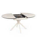 Mesa SUVI Redonda Extensible Porcelánica | MB Mobles