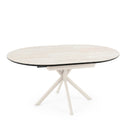 Mesa SUVI Redonda Extensible Porcelánica | MB Mobles