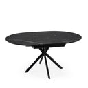 Mesa SUVI Redonda Extensible Porcelánica | MB Mobles