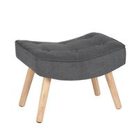 Reposapiés DUBLÍN con patas de madera
