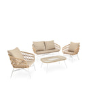 Conjunto PERUGIA Sofá + 2 Sillones + Mesa Centro | MB Mobles