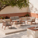 Conjunto MIKONOS terracota - vista 2