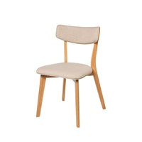 Silla ANAIS de Madera con Detalle de Rejilla