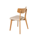 Silla ANAIS Madera Tapizada | MB Mobles