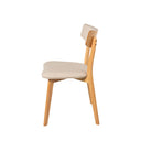 Silla ANAIS Madera Tapizada | MB Mobles