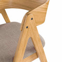 Silla RINA Madera Tapizada | MB Mobles