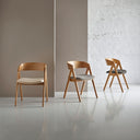 Silla RINA Madera Tapizada | MB Mobles