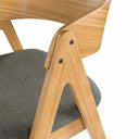 Silla RINA Madera Tapizada | MB Mobles