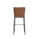Taburete RILEY Alto Polipiel | MB Mobles