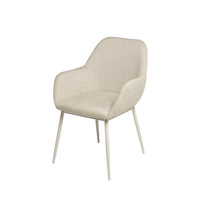 Silla ISABELLA Tapizada Patas Beige