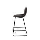Taburete ALFIE Bajo Efecto Cuero | MB Mobles