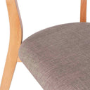 Silla KEIRA Madera Tapizada | MB Mobles