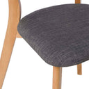 Silla KEIRA Madera Tapizada | MB Mobles