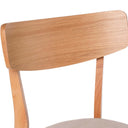 Silla KEIRA Madera Tapizada | MB Mobles