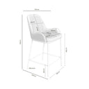 Taburete MILTON Bajo | MB Mobles