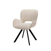Silla ASTRID de Asiento Redondo con Brazos