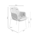 Silla ABIGAIL Tapizada | MB Mobles