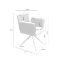 Silla DEBRA Tapizada | MB Mobles