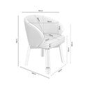 Croquis de medidas — Silla VIRGINIA