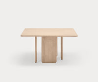 Mesa de comedor cuadrada ARQ de 137 cm para 8 personas – Teulat