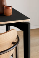 Mesa Rectangular Negra Nicola 140 / 180 cm | MB Mobles