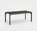 Mesa Rectangular Negra Nicola 140 / 180 cm | MB Mobles