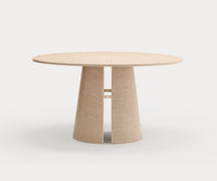 Mesa de comedor redonda CEP de 137 o 157 cm para 6 a 8 personas – Teulat