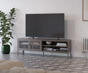 Mueble TV LUNA 2P2H 160cm Cristal | MB Mobles